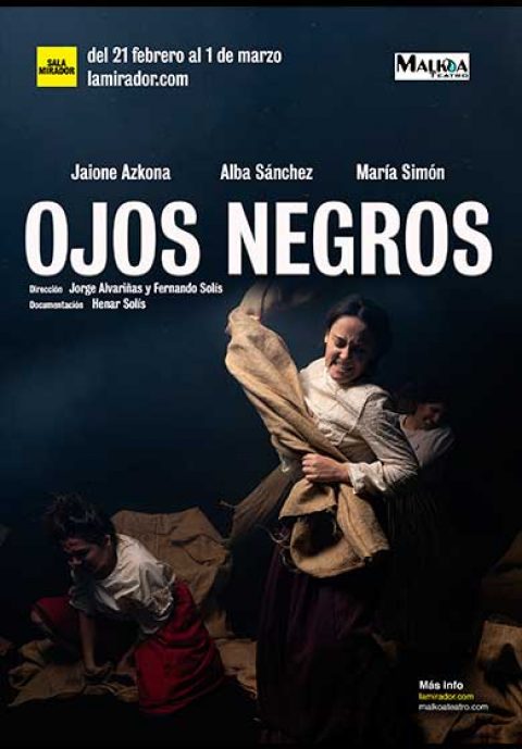 Alba Sánchez estrena Ojos Negros en la sala Mirador de Madrid